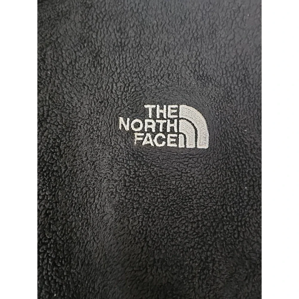 The North Face Womens Full Zip‎  Fleece Black Jacket Size M
